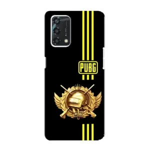 Чохол (TPU) з картинкою "Лого Пабг" на Оппо А95 (Логотип PUPG)
