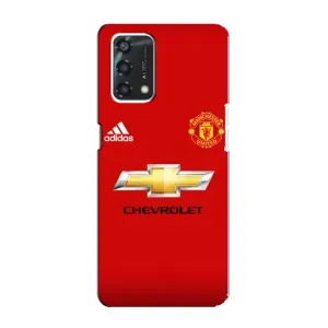 Силіконові Чохли з принтом Футбол на Oppo A95 (Man United)
