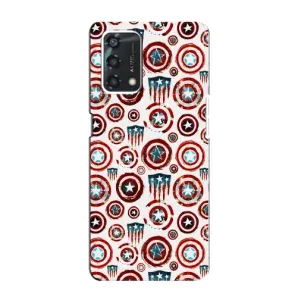 Аксессуар Чохол з Щитом Капітана Америки на Oppo A95