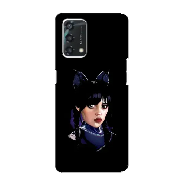 Чехол с рисунком «Милая Уэнсдей» для OPPO A95 Чехол с рисунком «Милая Уэнсдей» для OPPO A95