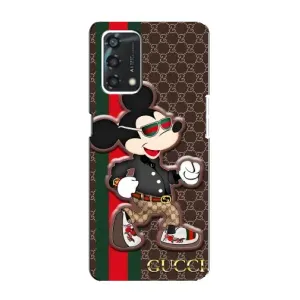 Чехлы Бренд GUCCI для Oppo A95 (Маус Гуччи)
