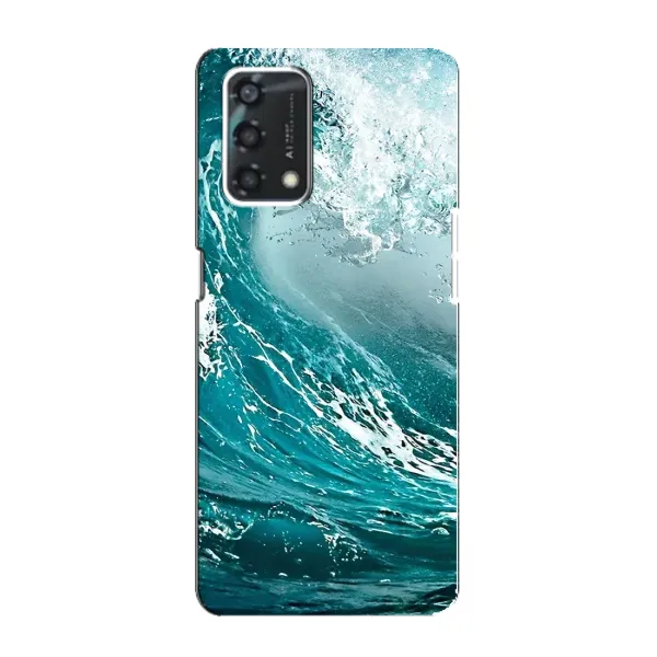 Чехол с рисунком «Морская волна» для OPPO A95 Чехол с рисунком «Морская волна» для OPPO A95