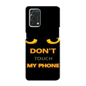 Чохол з Прикольним Принтом на Oppo A95 (Не чіпай мій телефон)