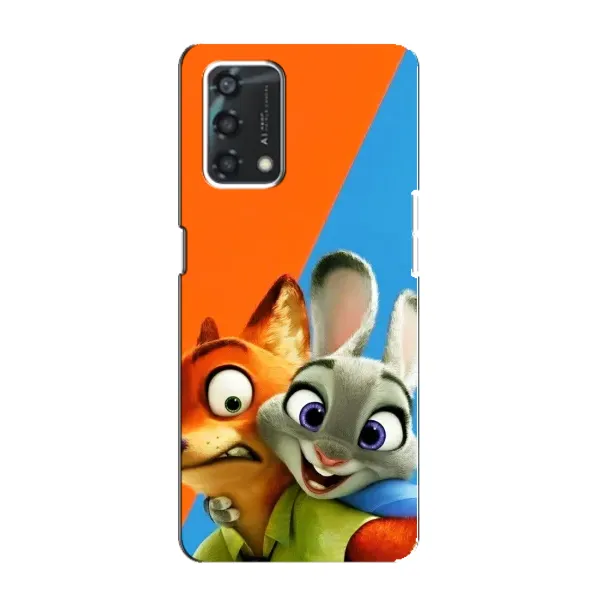 Чехол с рисунком «Ник и Хопс» для OPPO A95