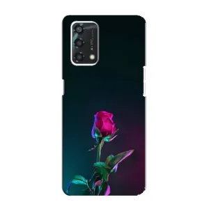 Чехлы с принтом Розочки для Oppo A95 (Ночная роза)