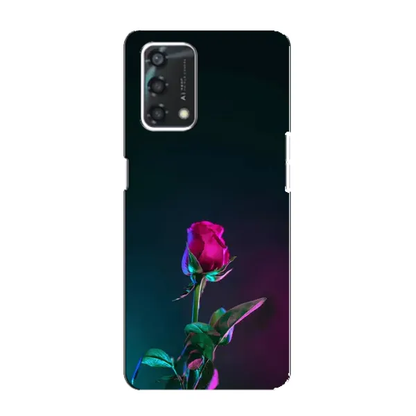 Чехол с рисунком «Ночная роза» для OPPO A95