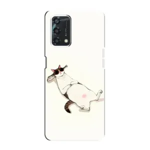 Чехол на тематику: Коты для OPPO A95 (Отдых)