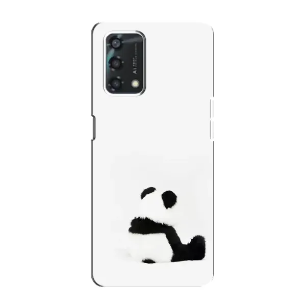 Чехол с рисунком «Панда обиделся» для OPPO A95 Чехол с рисунком «Панда обиделся» для OPPO A95