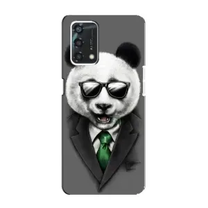 Чехлы с Пандами на Oppo A95 (Панда в очках)