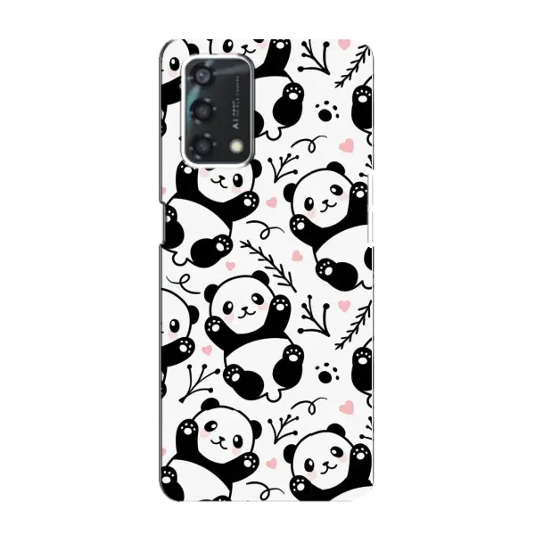 Чехол с рисунком «Пандочки» для OPPO A95 Чехол с рисунком «Пандочки» для OPPO A95
