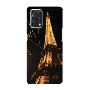 Чехол с Эйфелевой башней на Oppo A95 (Paris)