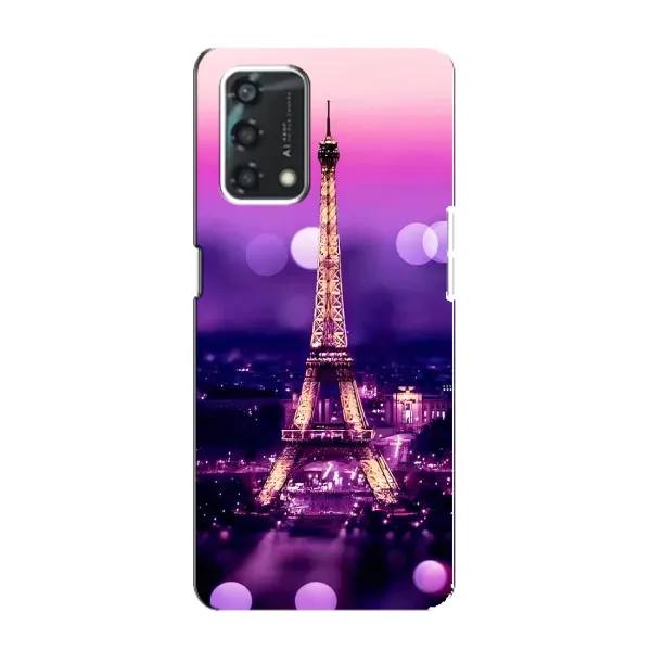 Чехол с рисунком «Париж башня» для OPPO A95 Чехол с рисунком «Париж башня» для OPPO A95