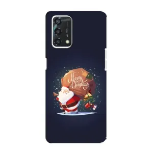 Чехол Санта Клаус для Oppo A95 (Подарки от Санты)