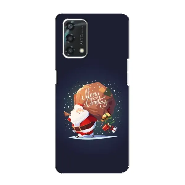 Чехол с рисунком «Подарки от Санты» для OPPO A95 Чехол с рисунком «Подарки от Санты» для OPPO A95