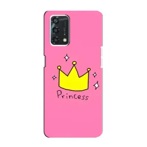 Девчачий Чехол для Oppo A95 (Princess)
