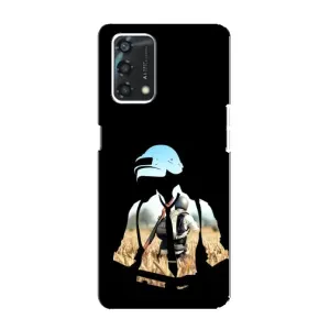 Чохол з картинкою "Герой Pubg" на Oppo A95 (Пубг мен)