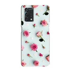Чехлы с принтом Розочки для Oppo A95 (Разные цветы)