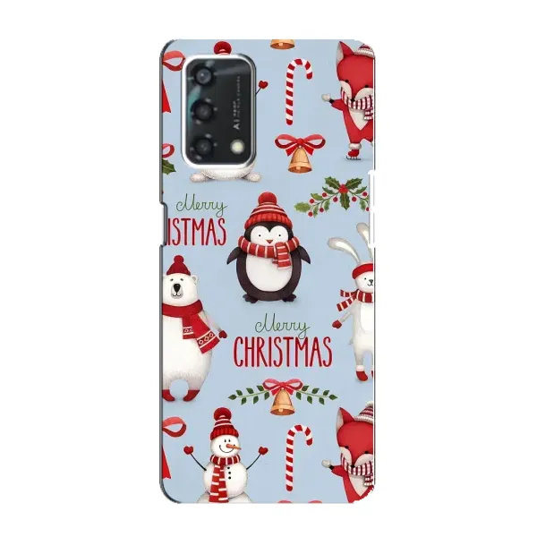 Чехол с рисунком «Рождественский» для OPPO A95 Чехол с рисунком «Рождественский» для OPPO A95