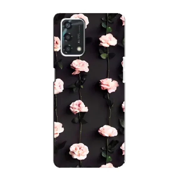 Чехол с рисунком «Розы» для OPPO A95