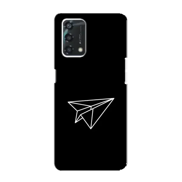 Чехол с рисунком «Самолетик» для OPPO A95 Чехол с рисунком «Самолетик» для OPPO A95