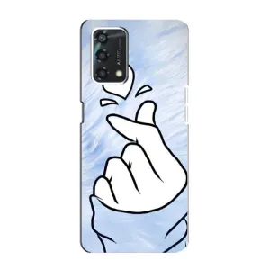 Чохол (Знак сердечка) для Oppo A95 (Серце знак)