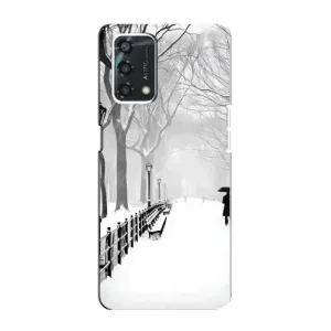 Чехлы на Новый Год Oppo A95 (Снегом замело)