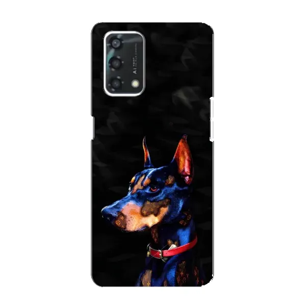 Чехол с рисунком «Собака Мопс» для OPPO A95 Чехол с рисунком «Собака Мопс» для OPPO A95