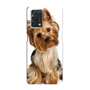 Чехол (ТПУ) Милые собачки для Oppo A95 (Собака Терьер)
