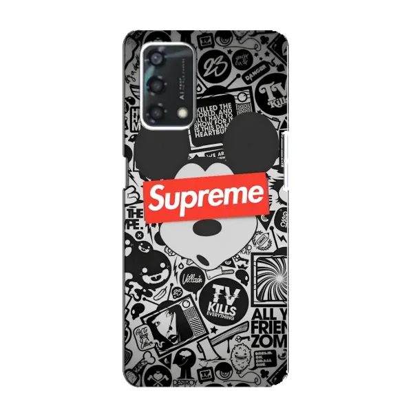 Чехол с рисунком «Supreme Маус» для OPPO A95