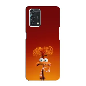 Чехол Головоломка для Oppo A95 - (AlphaPrint) (Тревожность)