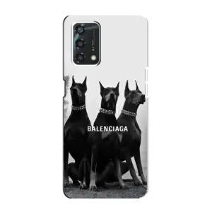 Чехол ДОБЕРМАН для Oppo A95 (Три добермана)