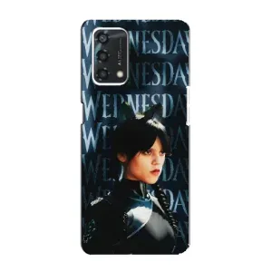 Чохол з картинкою Венсдей на Oppo A95 (Вендсдей з ушками)