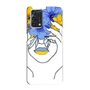 Чохол на Oppo A95 (Український дизайн) (Українка на всю голову)