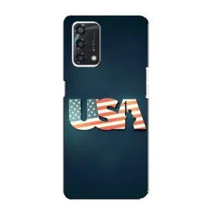 Чохол Прапор USA для Oppo A95 (USA)