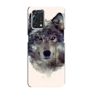 Чехол с Волком на Oppo A95 (Волк)