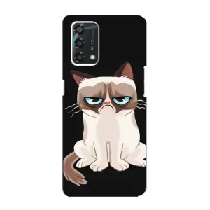 Чехол на тематику: Коты для OPPO A95 (Взгляд кота)