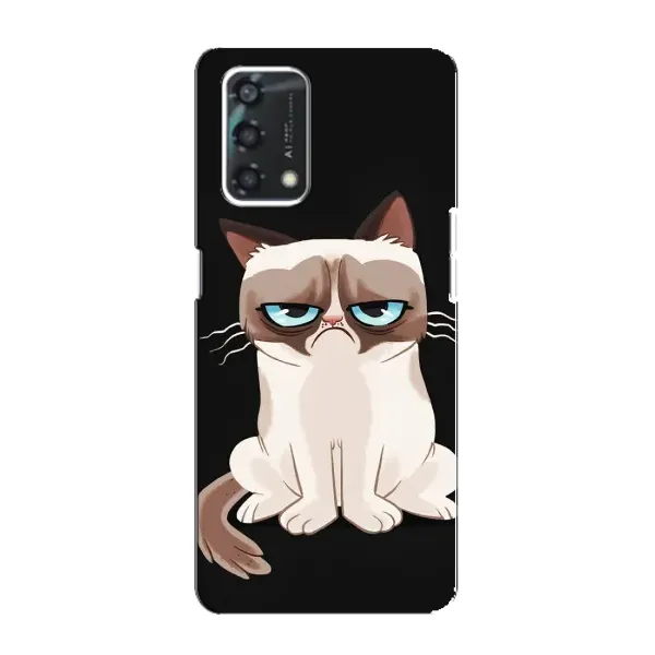 Чехол с рисунком «Взгляд кота» для OPPO A95 Чехол с рисунком «Взгляд кота» для OPPO A95