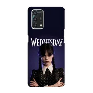Чохол з картинкою Венсдей на Oppo A95 (Wednesdey)