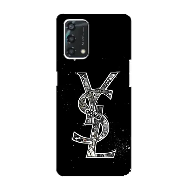 Чехол с рисунком «YSL» для OPPO A95