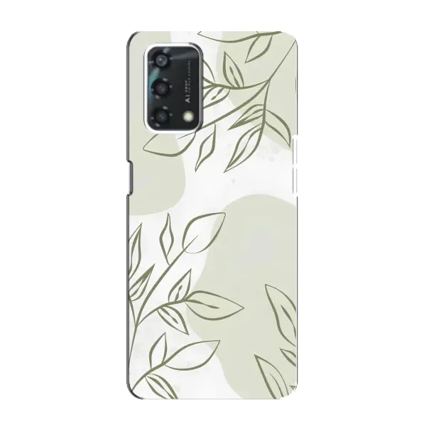 Чехол с рисунком «Зелёный дизайн» для OPPO A95 Чехол с рисунком «Зелёный дизайн» для OPPO A95