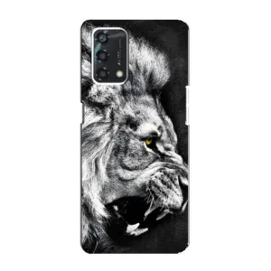 Чехол с картинкой на Oppo A95 (Злой ЛЕВ)
