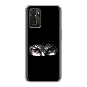Силіконові чохлі з очіма Anime для Оппо А96 (Аніме очі)