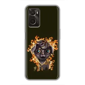 Чехлы на военную тематику для Oppo A96 (Бавовна мем)
