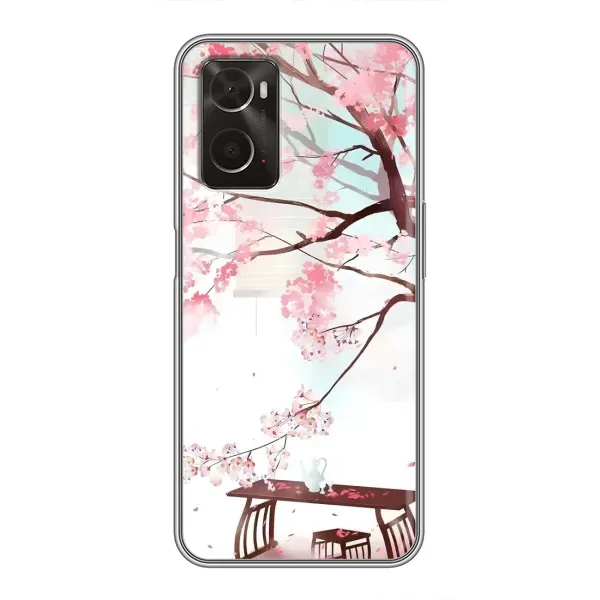 Чехол с рисунком «Чайная церемония» для OPPO A96 Чехол с рисунком «Чайная церемония» для OPPO A96