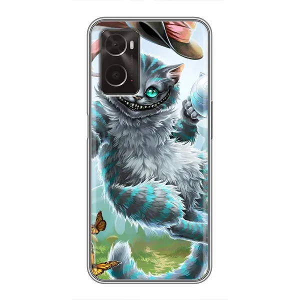 Чехол с рисунком «Чеширский  КОТИК» для OPPO A96