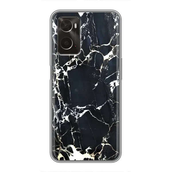 Чехол с рисунком «Чёрный мрамор» для OPPO A96 Чехол с рисунком «Чёрный мрамор» для OPPO A96