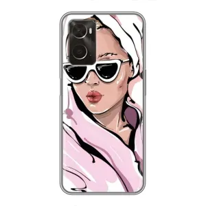 Чохол з картинкою Модні Дівчата Oppo A96 (Дівчина в халаті)