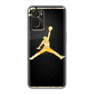 Силиконовый Чехол Nike Air Jordan на Оппо А96 (Джордан 23)