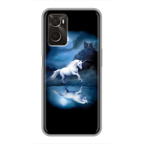 Чехол с рисунком «Единорог» для OPPO A96 Чехол с рисунком «Единорог» для OPPO A96