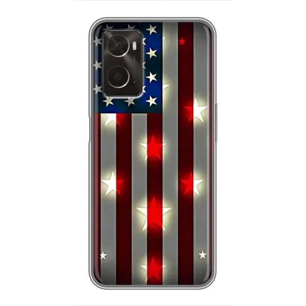 Чехол с рисунком «Флаг США 2» для OPPO A96